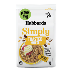 Hubbards Simply Mega Toasted Muesli 1kg