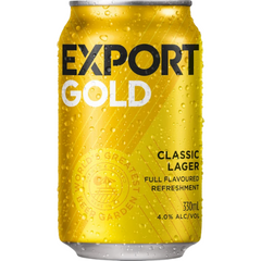 Export Gold Classic Lager Cans Box 12pk