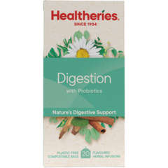 Healtheries Digestion With Probiotics Tea Bags 20pk