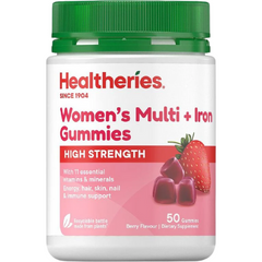 Healtheries High Strength Women's Multi + Iron Gummies 50pk