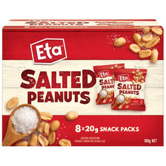 Eta Salted Peanuts 8 x 20g