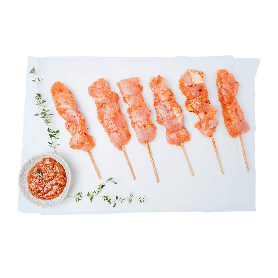 Chicken Satay Kebabs