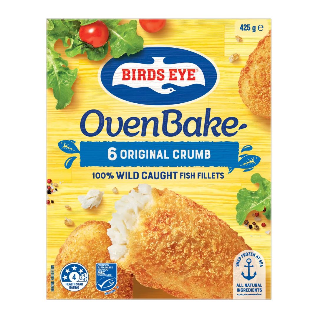 Birds Eye Oven Bake Crumb Fillets