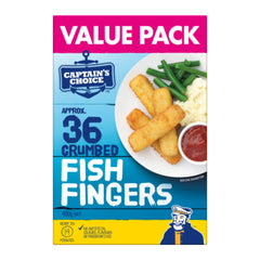 Captains Choice Fish Finger Crumb 36pk