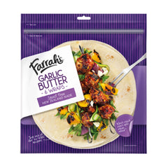 Farrahs Garlic Butter Wraps 6pk