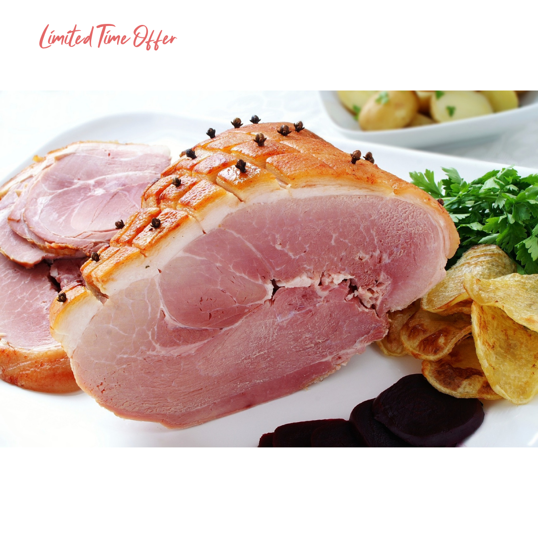 Free Range NZ Champagne Ham - Half