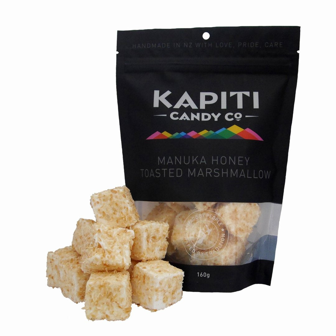 Kapiti Candy Manuka Honey Toasted Marshmallow 160g
