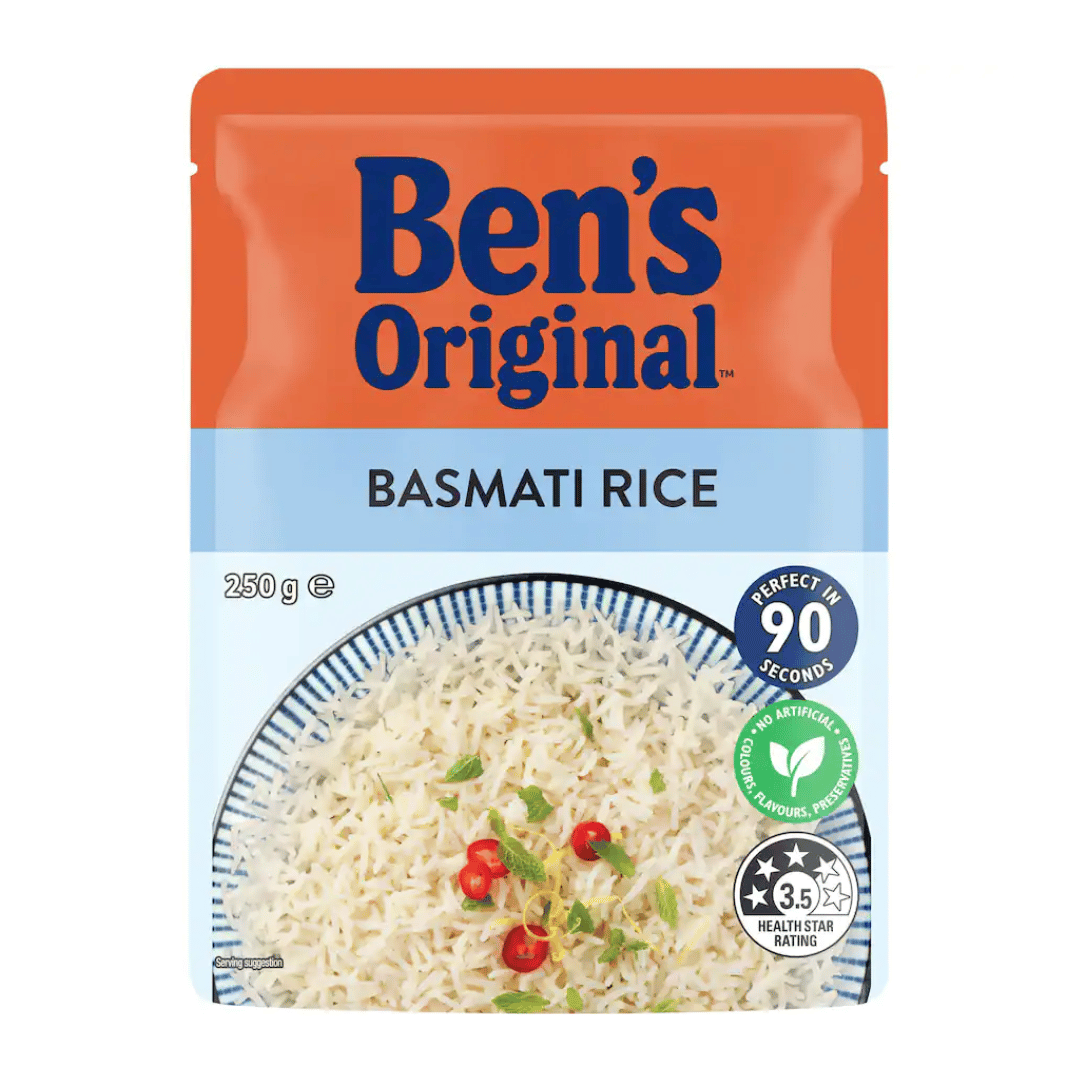 Bens Basmati Rice 250g