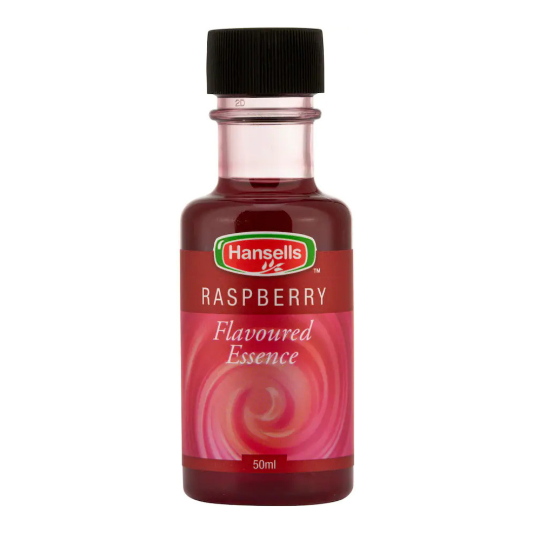 Hansells Raspberry Flavoured Essense 50ml