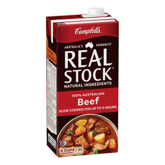 Campbells Real Stock Beef 1L
