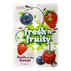 Fresh 'n Fruity Fruit of The Forest 6 x 125g