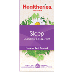 Healtheries Sleep Herbal Tea Chamomile & Peppermint 20 Pack