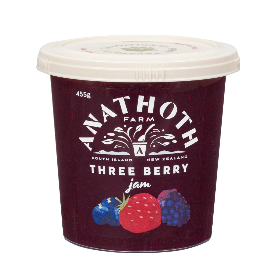 Anathoth Farm Three Berry Jam