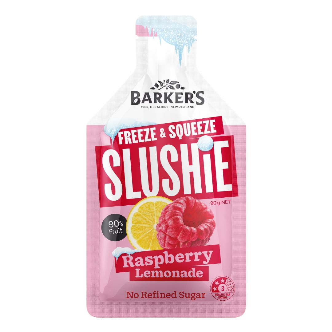 Barkers Freeze and Squeeze Raspberry Lemonade Slushie