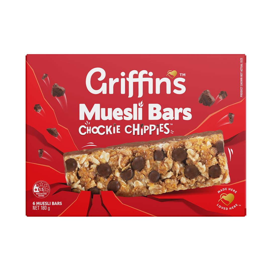 Griffins Muesli Bars Chockie Chippies