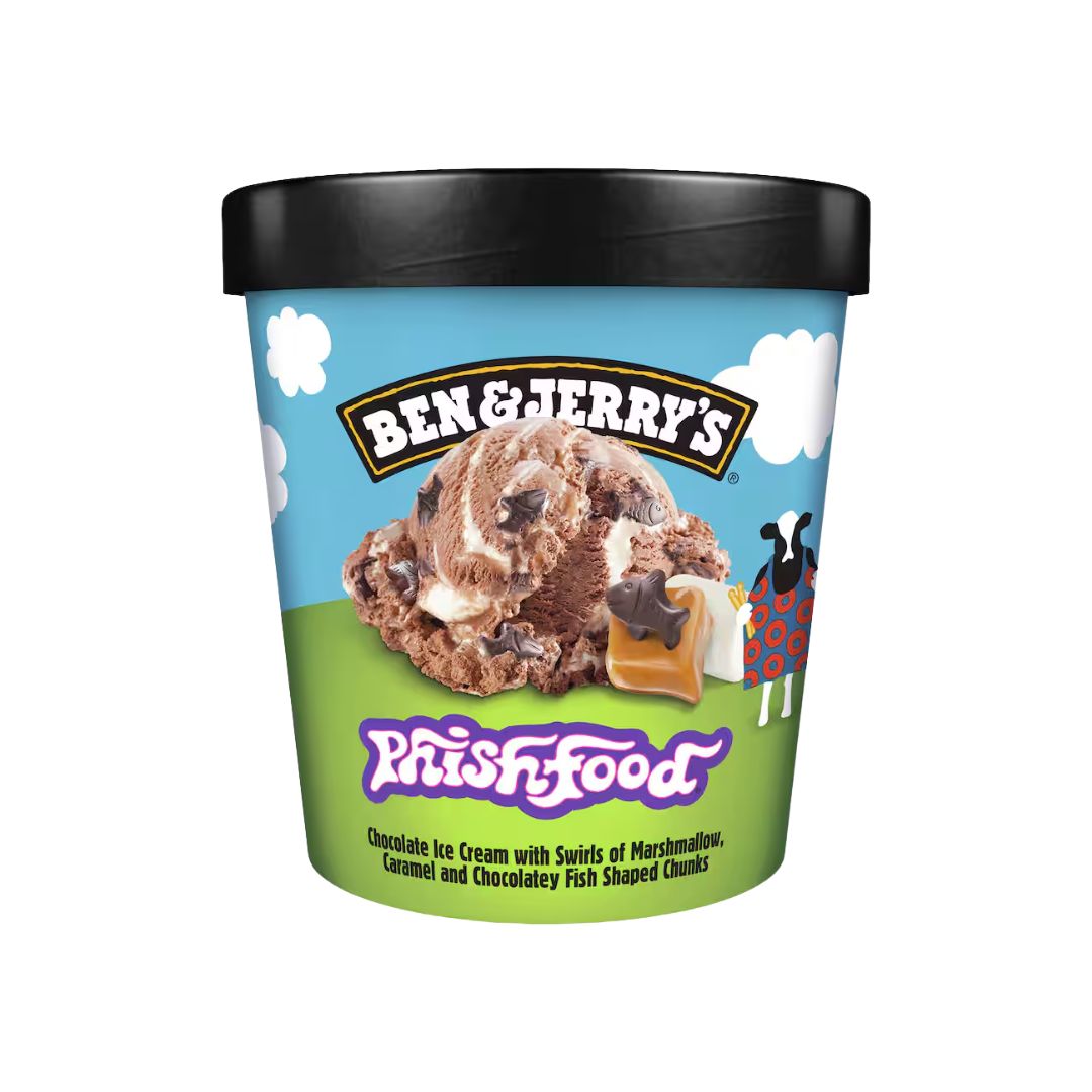 Ben and Jerry's Phish Food