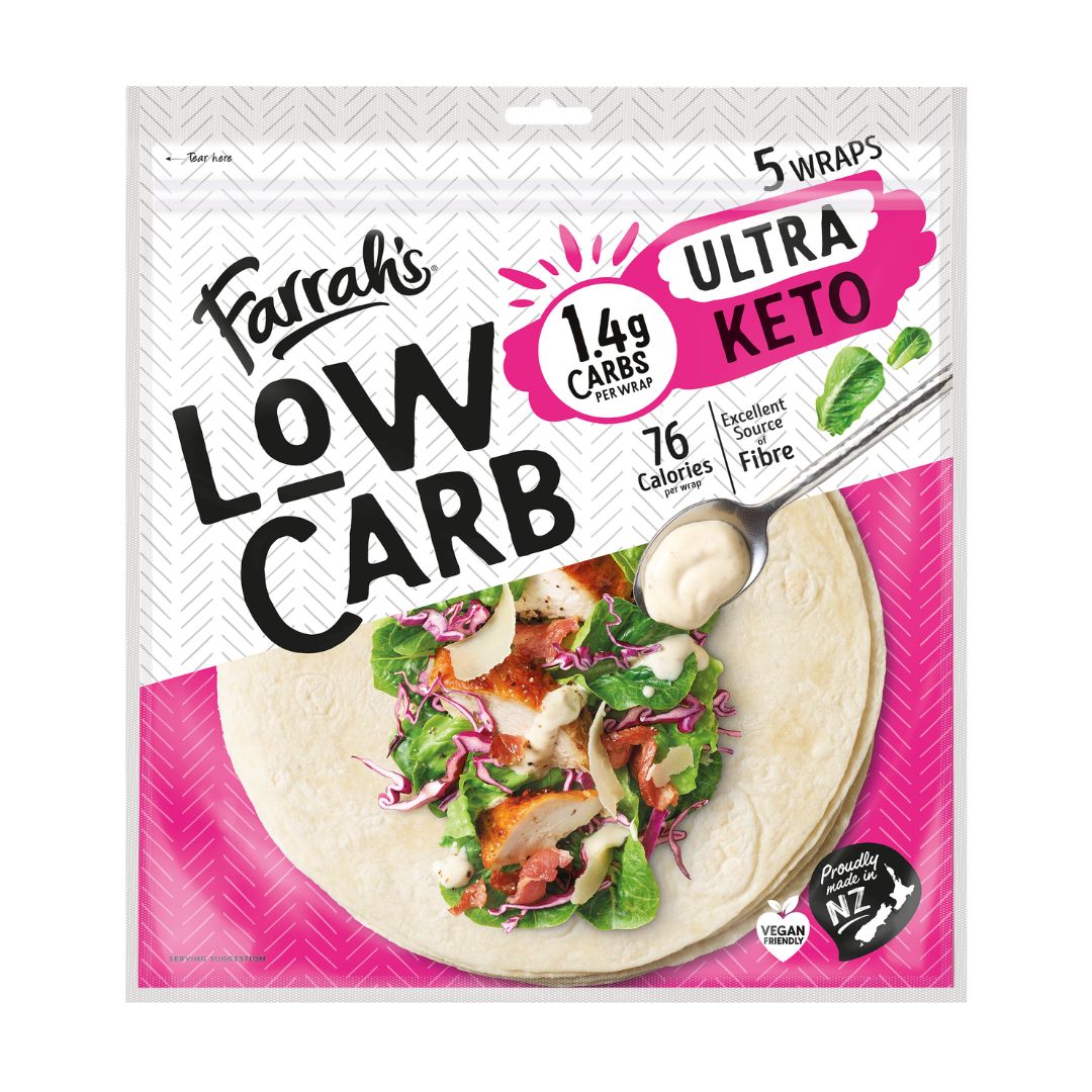Farrahs Low Carb Wraps Ultra Keto