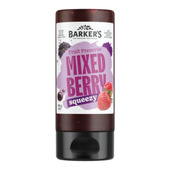 Barkers Mixed Berry Squeeze Jam Preserve