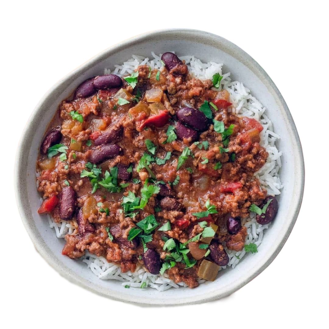 Chilli Con Carne With Rice