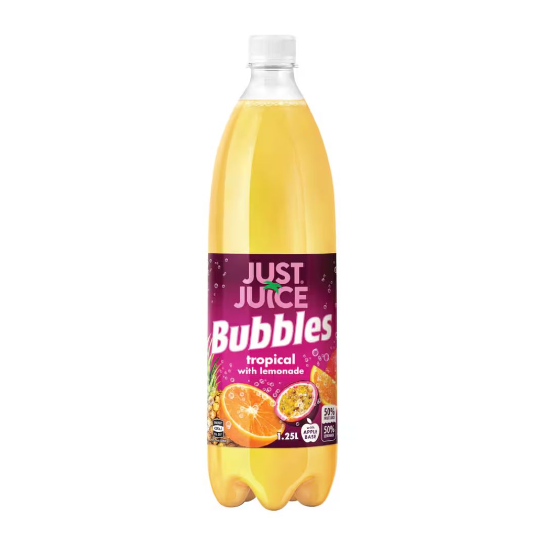 Just Juice Bubbles Tropical