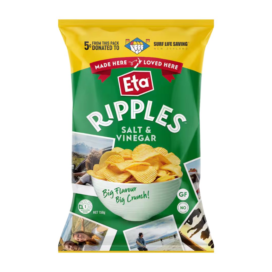 Eta Ripples Salt & Vinegar