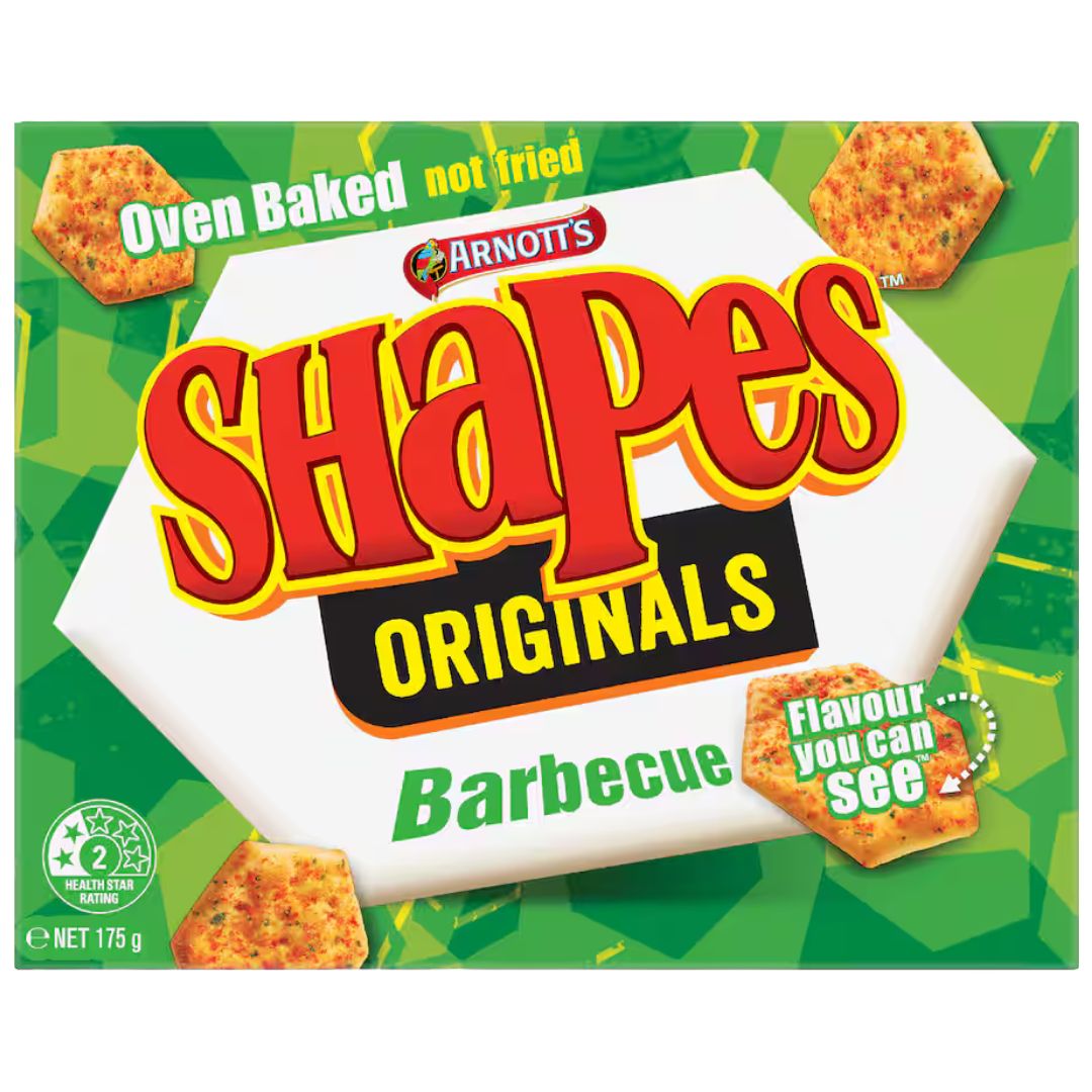 Arnotts Shapes Barbecue 175g