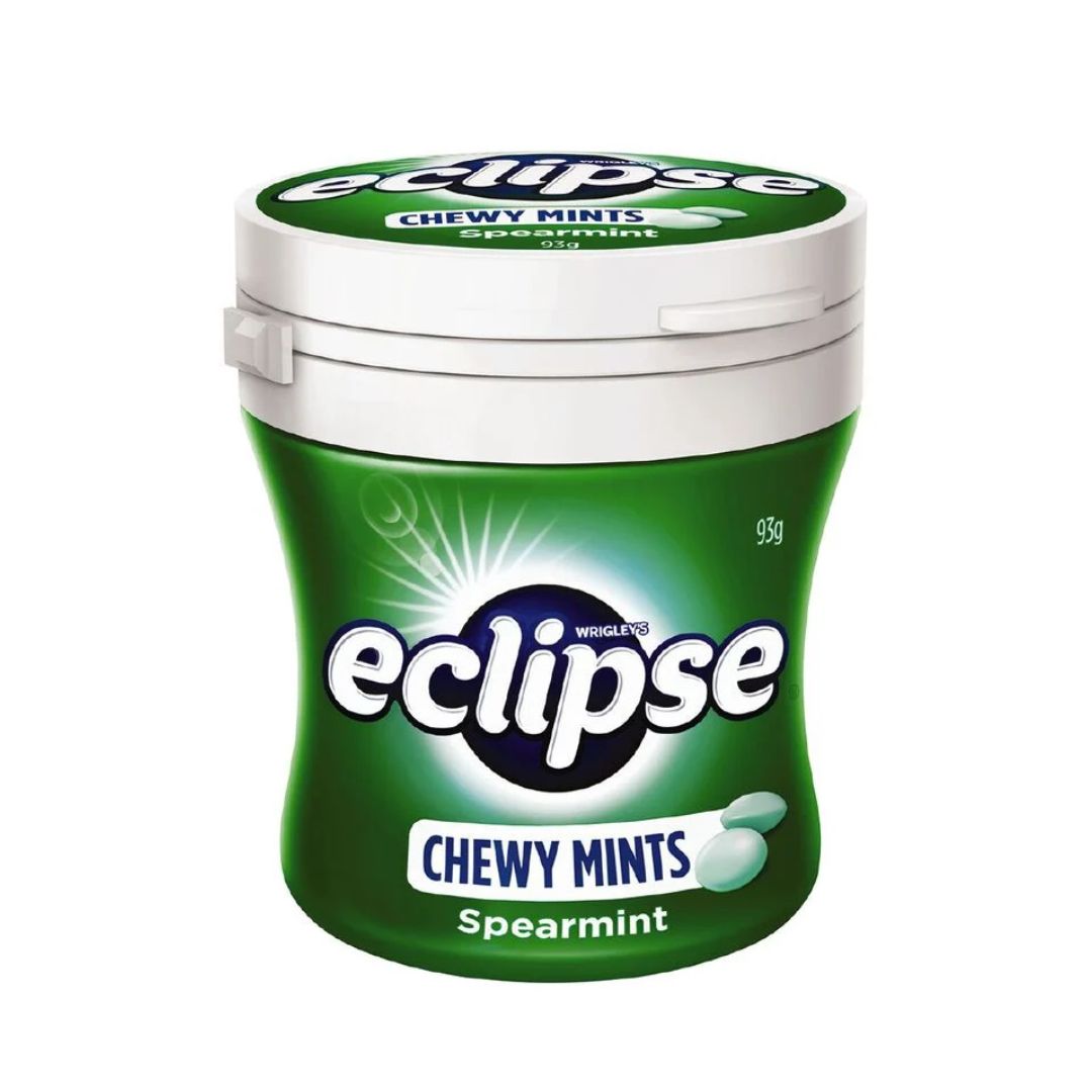 Eclipse Chewy Mints Spearmint Bottle 93g
