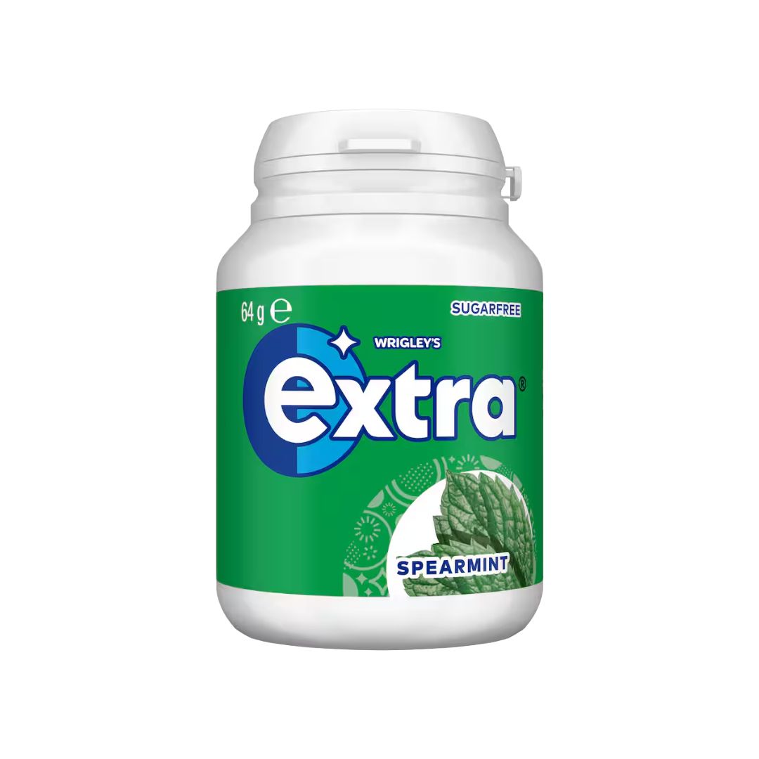 Extra Bottle - Spearmint Gum 64g