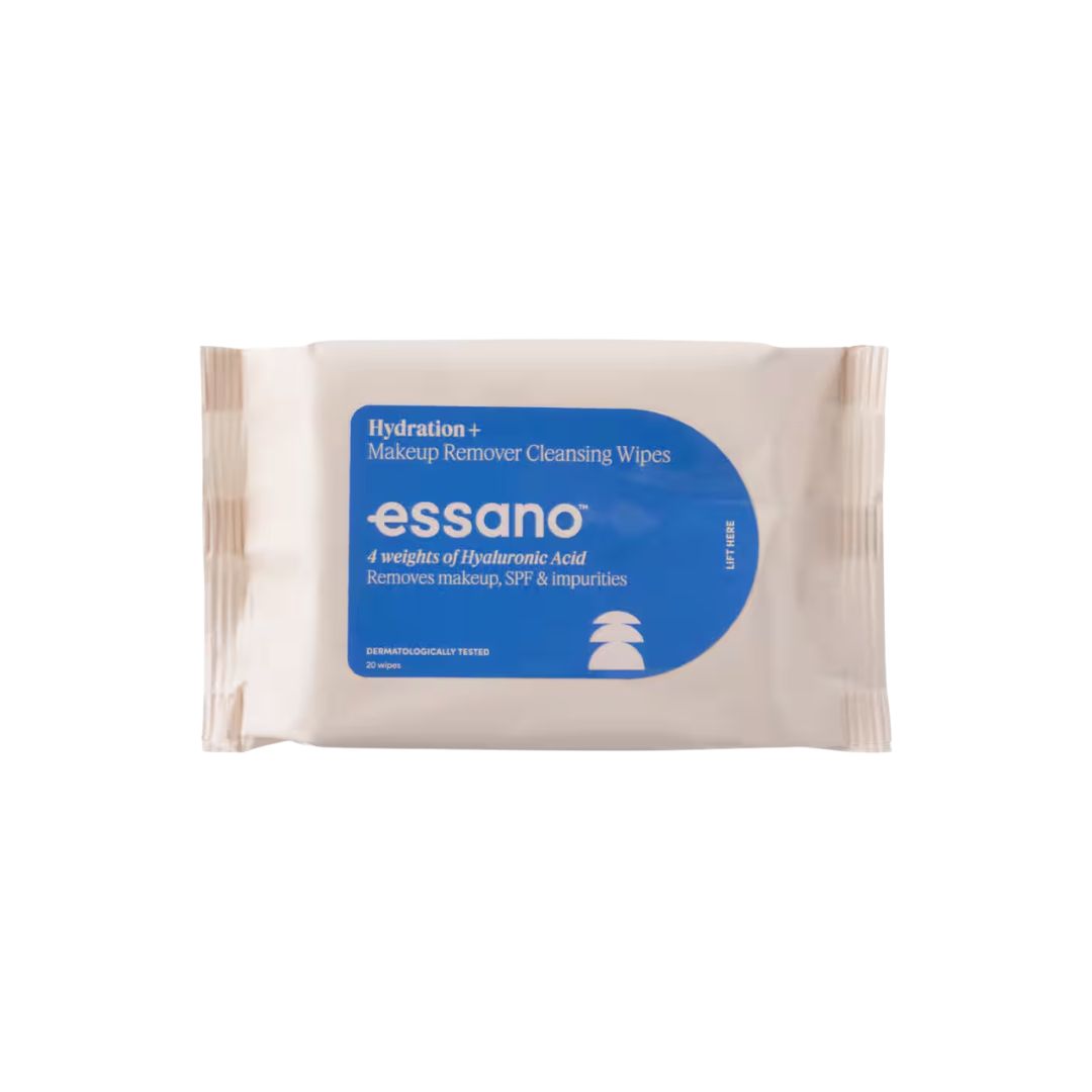 Essano Hydrating Rosehip Facial wipes 20 pack