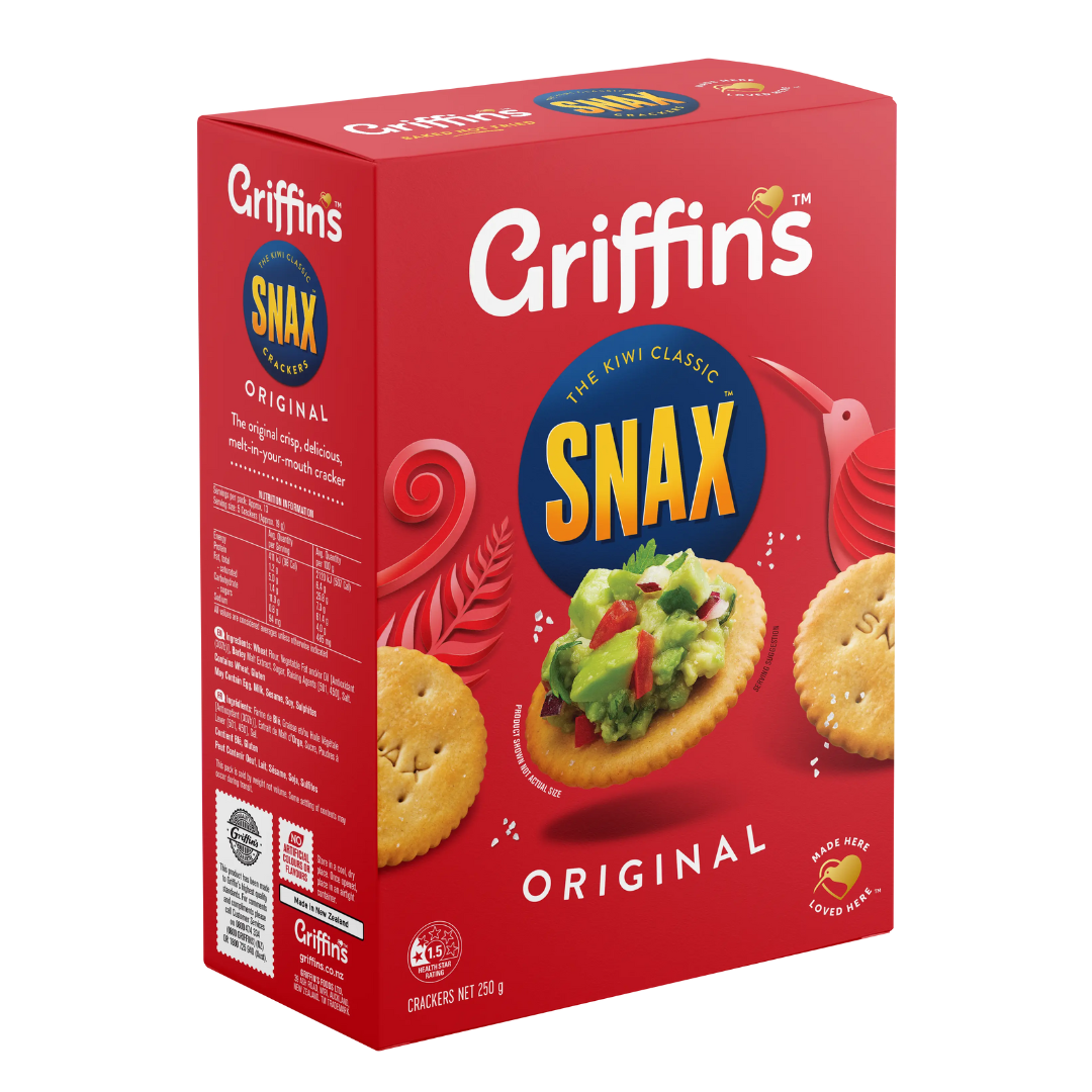 Griffins Snax Crackers 250g