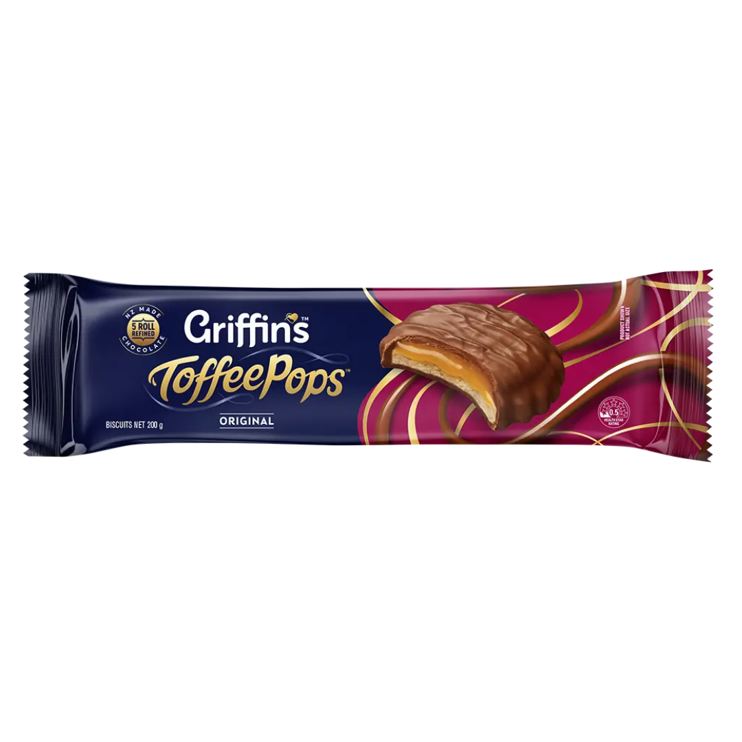Griffins Toffee Pops Original 200g