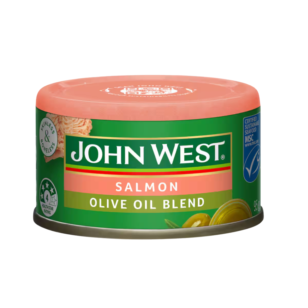 John West Tempters Salmon in Olive Oil Blend