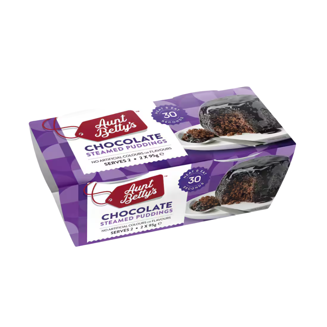Aunt Bettys Steamed Pudding Chocolate