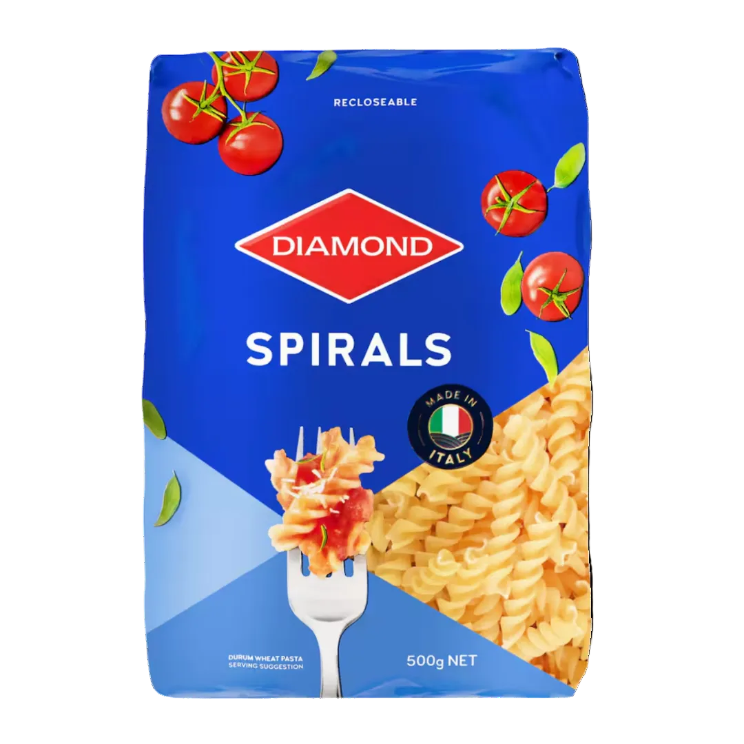 Diamond Pasta Spirals 500g