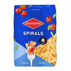 Diamond Pasta Spirals 500g