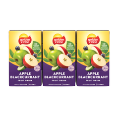 Golden Circle Fruit Drink Apple Blackcurrant 6 Pack