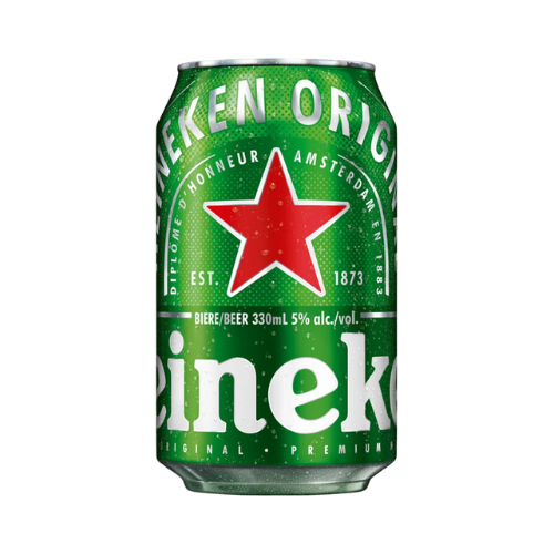 Heineken Lager Beer Cans 12 x 330ml (Box)