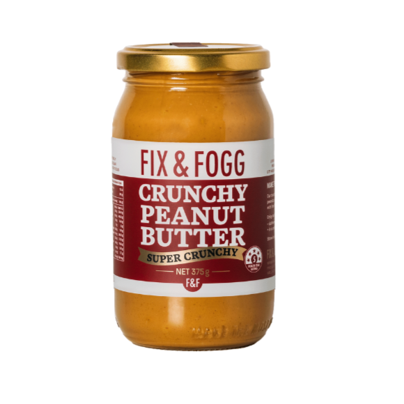 Fix & Fogg Super Crunchy Peanut Butter 375g