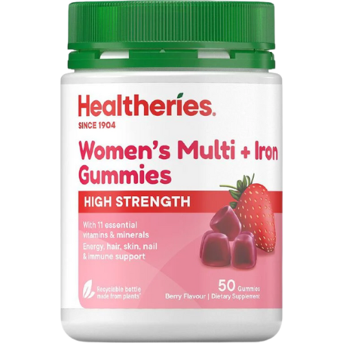 Healtheries High Strength Women's Multi + Iron Gummies 50pk