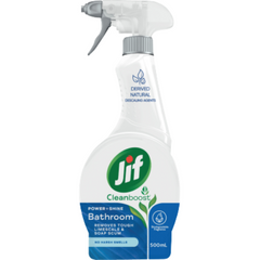Jif Cleanboost Power & Shine Bathroom Cleaner 500ml