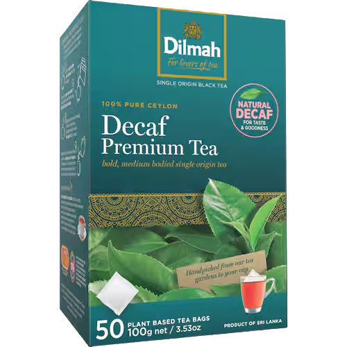 Dilmah Tea Decaf Premium Ceylon 50pk