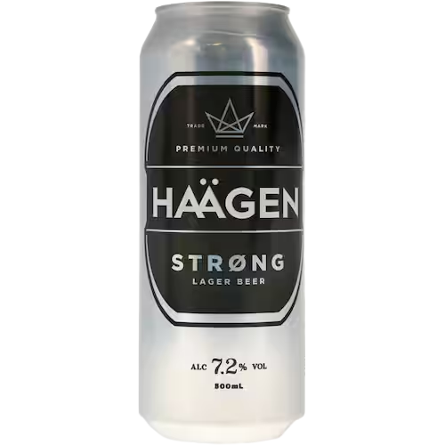 Haagen Beer Lager Strong Can 500ml (Single Can)