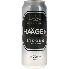 Haagen Beer Lager Strong Can 500ml (Single Can)