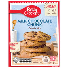 Betty Crocker Milk Chocolate Chunk Cookie Mix 485g