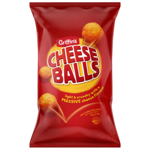 Griffin's Cheese Balls Corn Snacks 120g