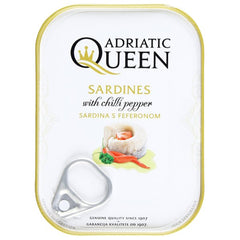 Adriatic Queen Sardines with Hot Pepper 105g
